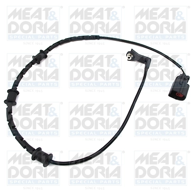 Warning Contact, brake pad wear